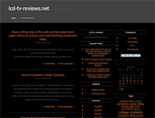 Tablet Screenshot of lcd-tv-reviews.net